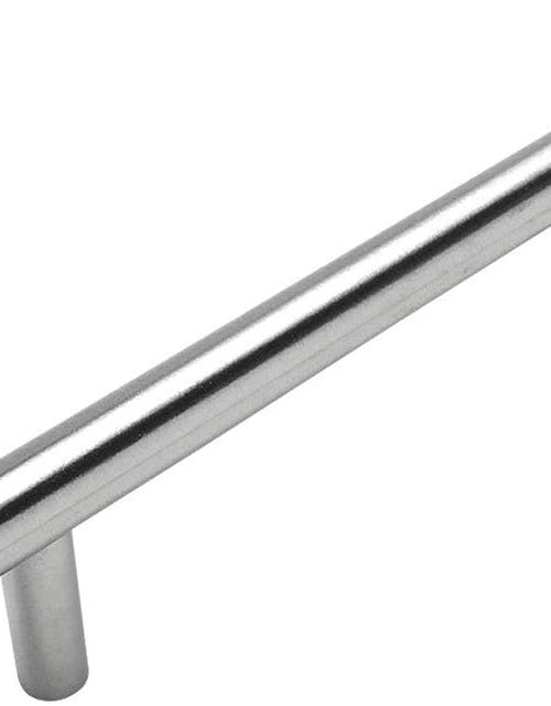 Load image into Gallery viewer, ® 404-030SS True Solid Stainless Steel Construction 3/8 Inch Slim Line Euro Style Cabinet Hardware Bar Handle Pull - 3&quot; Hole Centers
