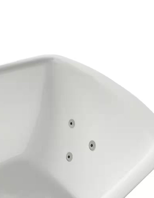 Load image into Gallery viewer, Bianca 68 In. Acrylic Flatbottom Whirlpool Bathtub in White
